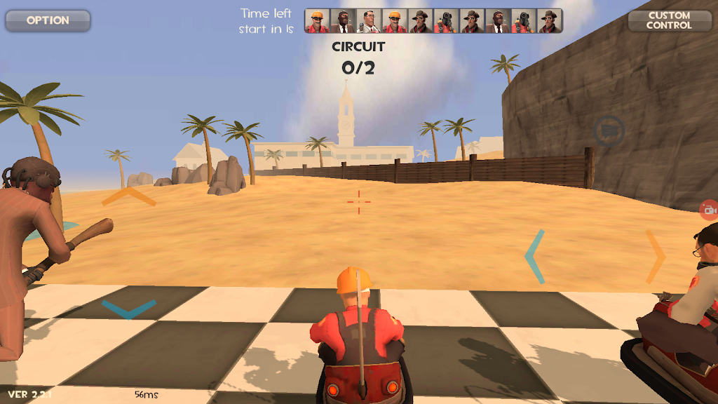 Team Kart Fortress TF2 Mobile スクリーンショット 1