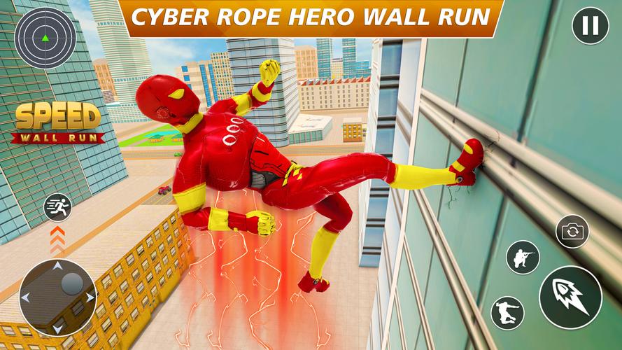 Cyber Rope Hero スクリーンショット 4