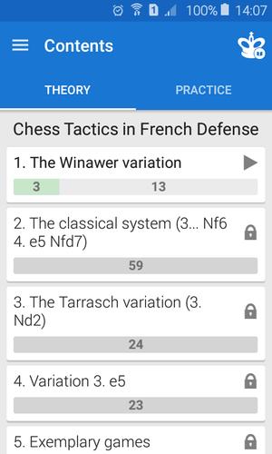 Chess Tactics: French Defense應用截圖第2張