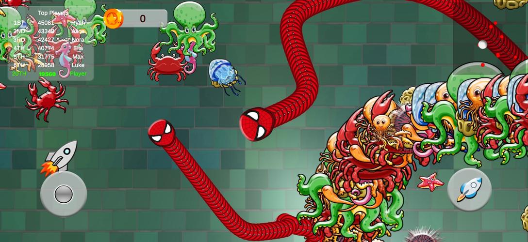 Snake Zone.io Slither Worm應用截圖第1張
