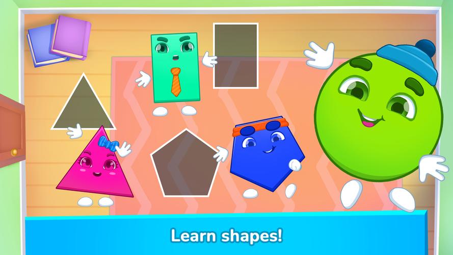 Learning shapes & colors games Screenshot 4