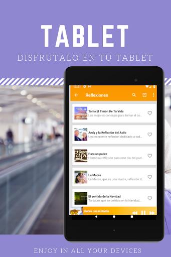 El Genio Lucas Radio en Vivo Reflexiones y Podcast Captura de tela 4