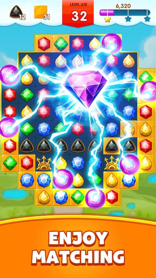 Jewels Legend - Match 3 Puzzle स्क्रीनशॉट 3