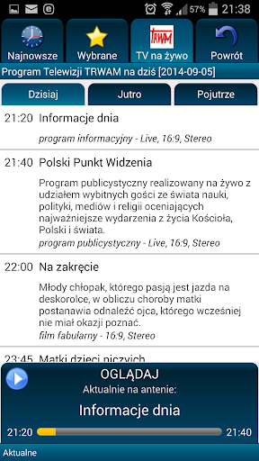 TV Trwam i Radio Maryja Polska 스크린샷 3