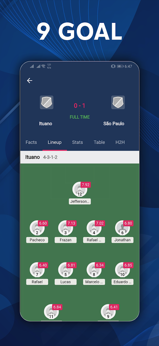 9Goal - Football Live Скриншот 2