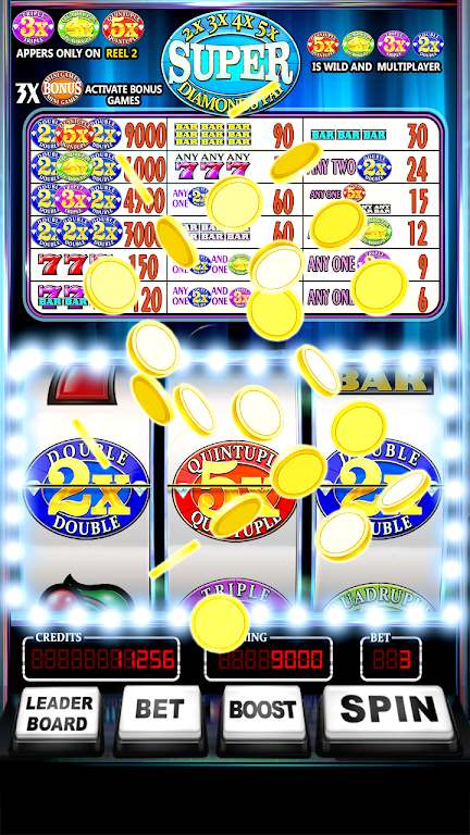Free Super Diamonds Pay Slots Скриншот 1