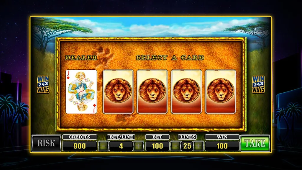 SLOT African Simba Скриншот 3