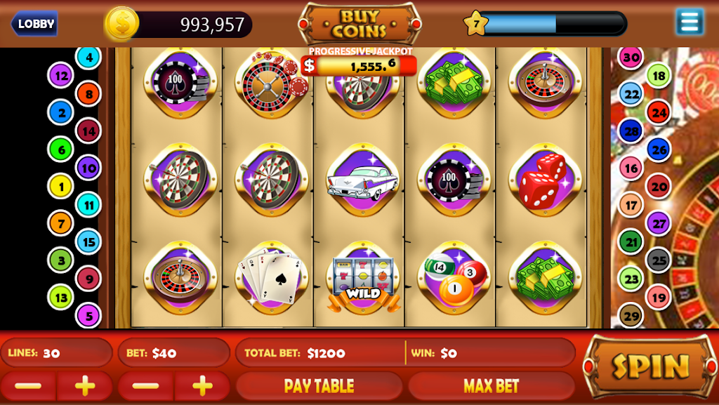Vegas VIP Grand Slots Machines Screenshot 1
