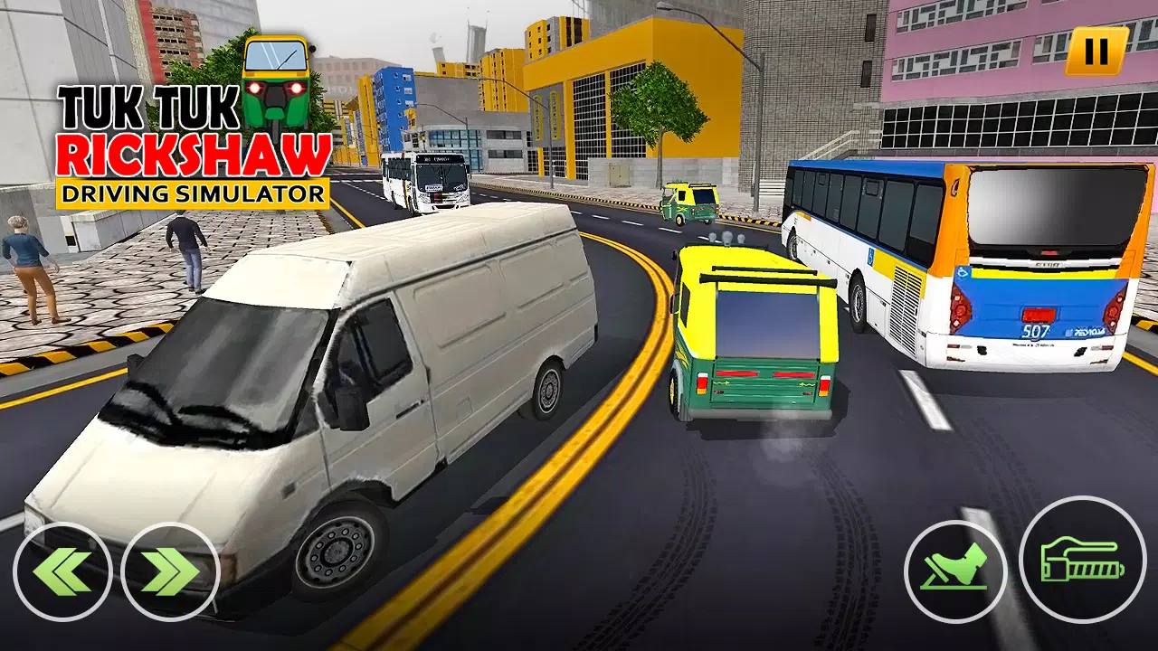 Tuk Tuk Rickshaw Auto Driving スクリーンショット 3