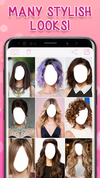 Long Hairstyles Photo应用截图第4张