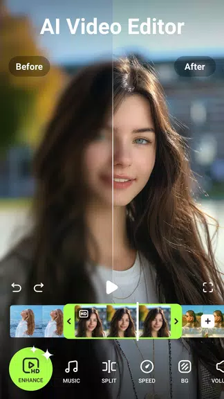 AI Video Enhancer - Utool Capture d’écran 4