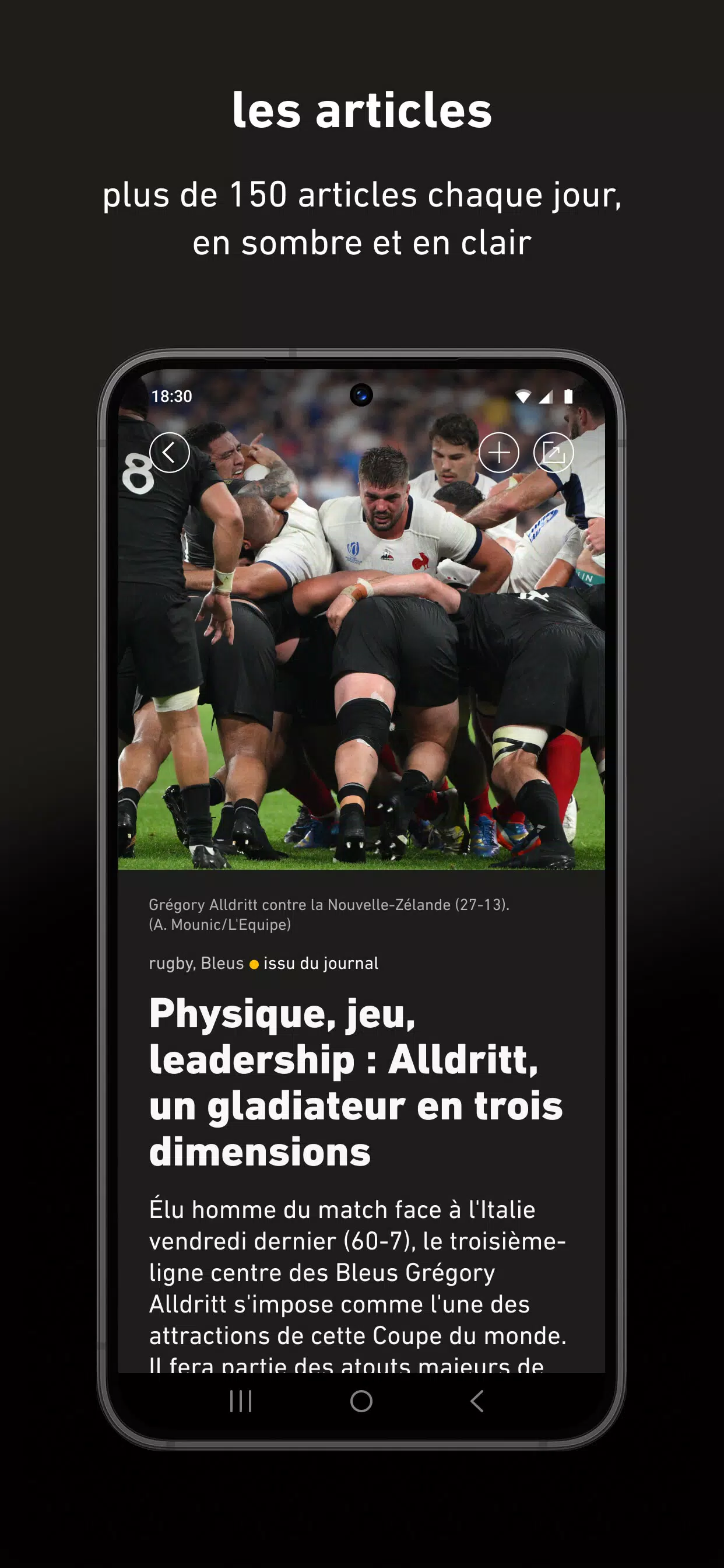L'Équipe : live sport and news应用截图第2张