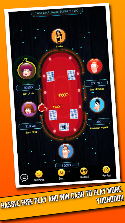 Teen Patti Clubs Capture d’écran 4