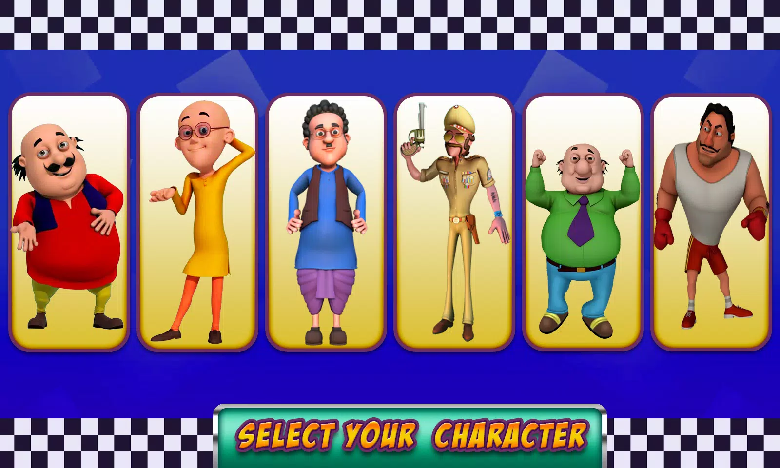Motu Patlu Car Game 2應用截圖第4張