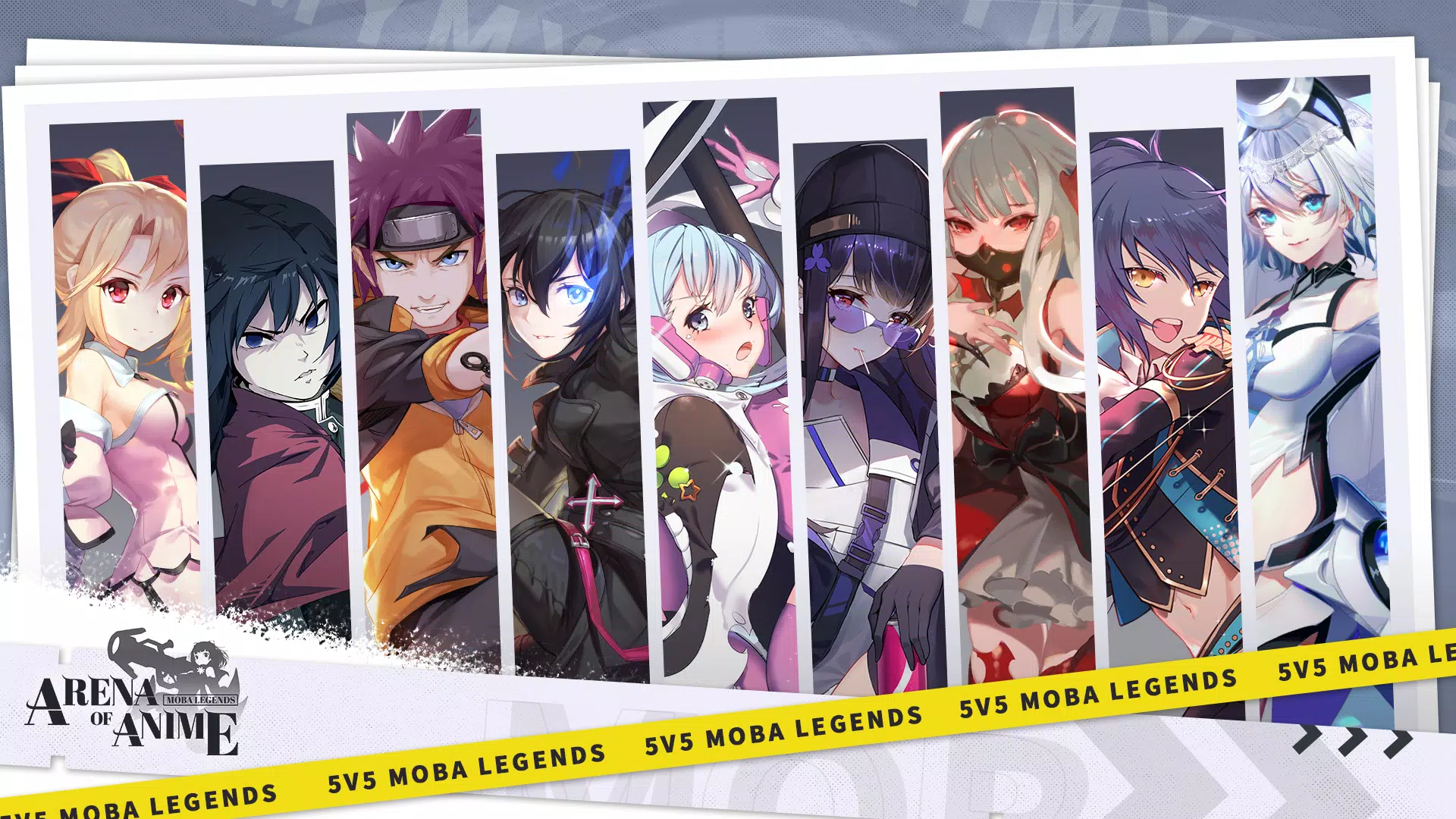 Arena of Anime: MOBA Legends Captura de tela 2