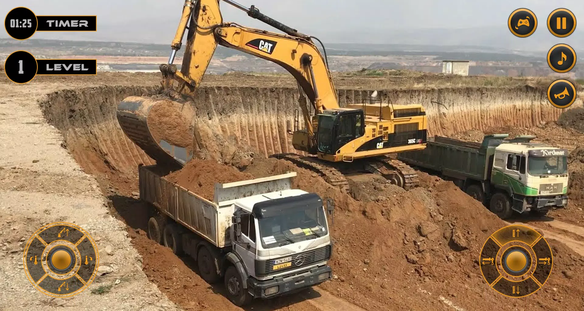 Real Excavator Simulator Games Screenshot 1