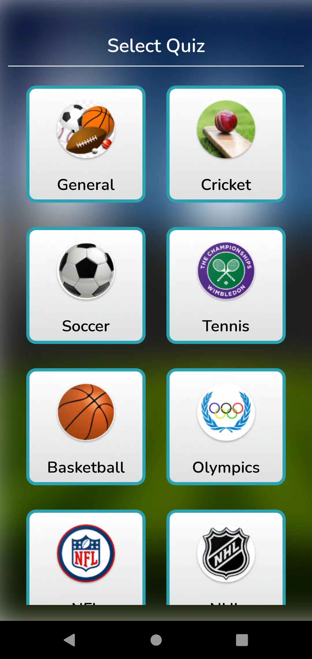 World Sports Quiz Capture d’écran 2