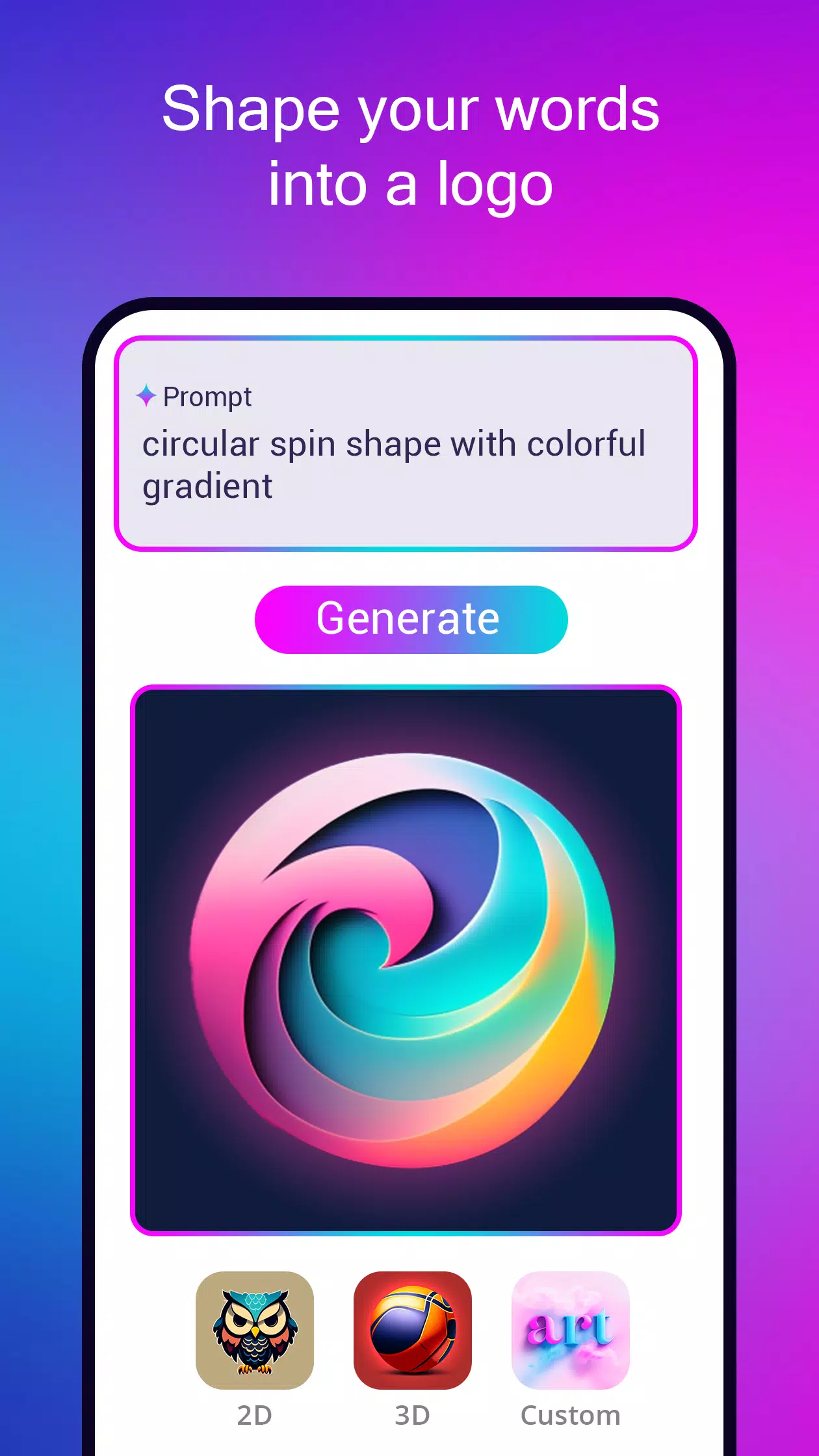 Logo maker AI Logo generator應用截圖第2張