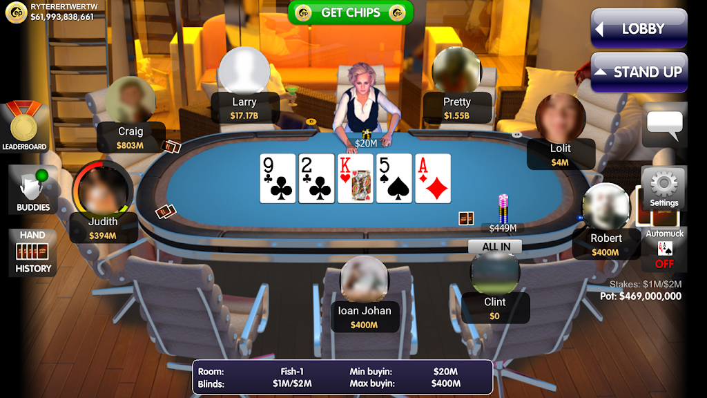 Elite Poker स्क्रीनशॉट 3