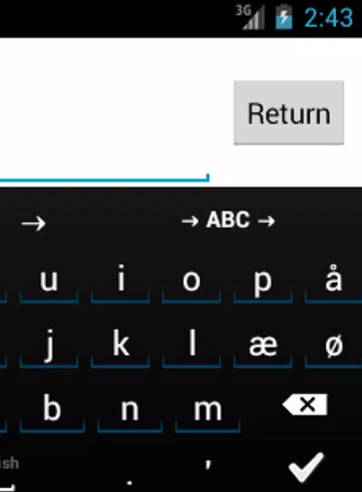 Danish for AnySoftKeyboard スクリーンショット 3