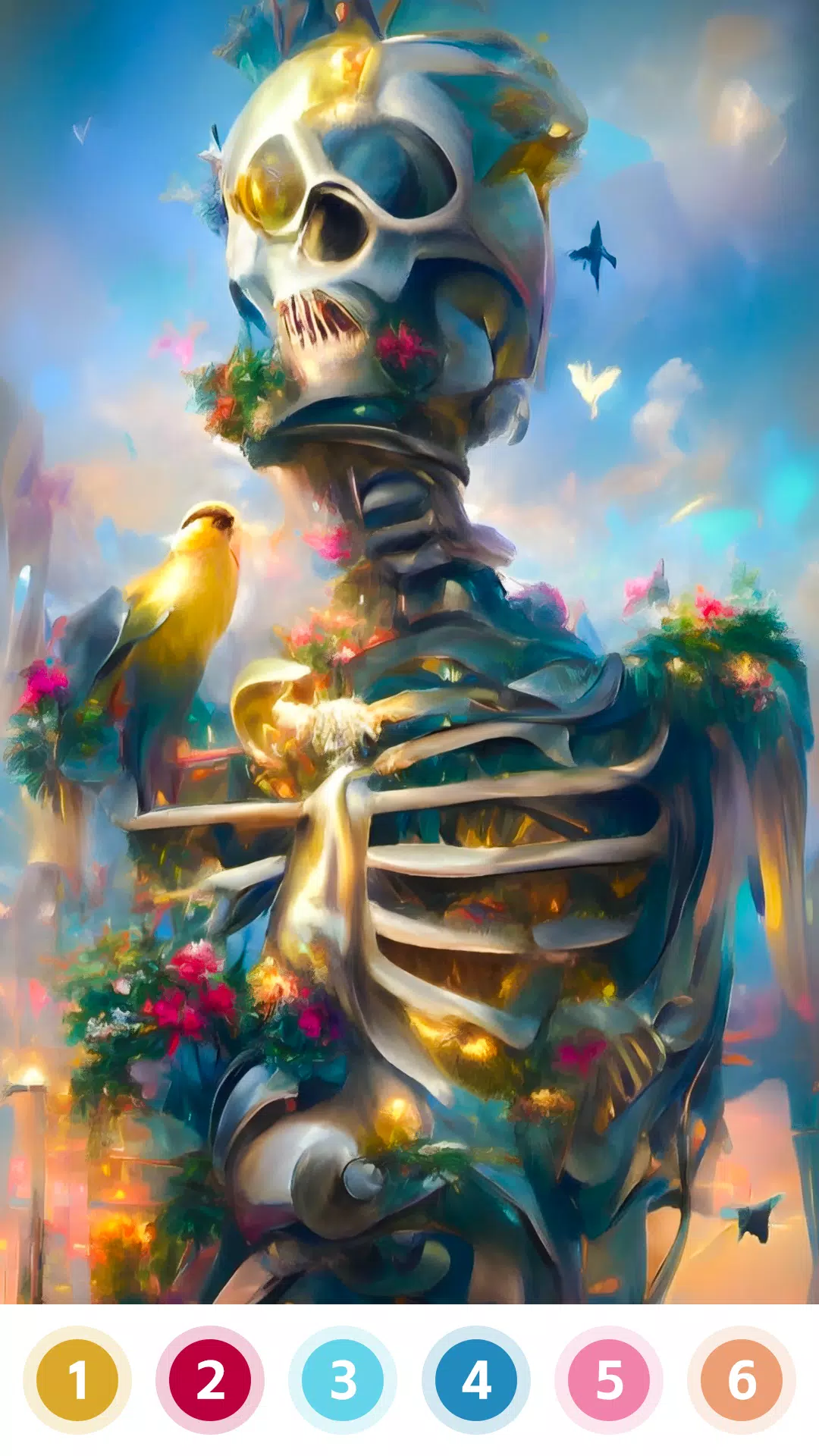 Love & Death Paint by Number Скриншот 4