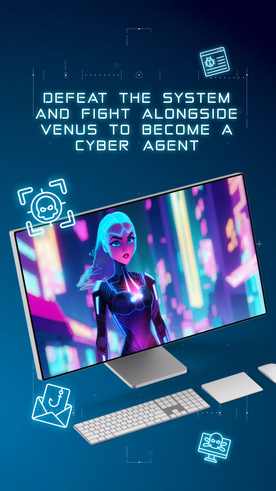 Cyber Agent, a hero rises स्क्रीनशॉट 2
