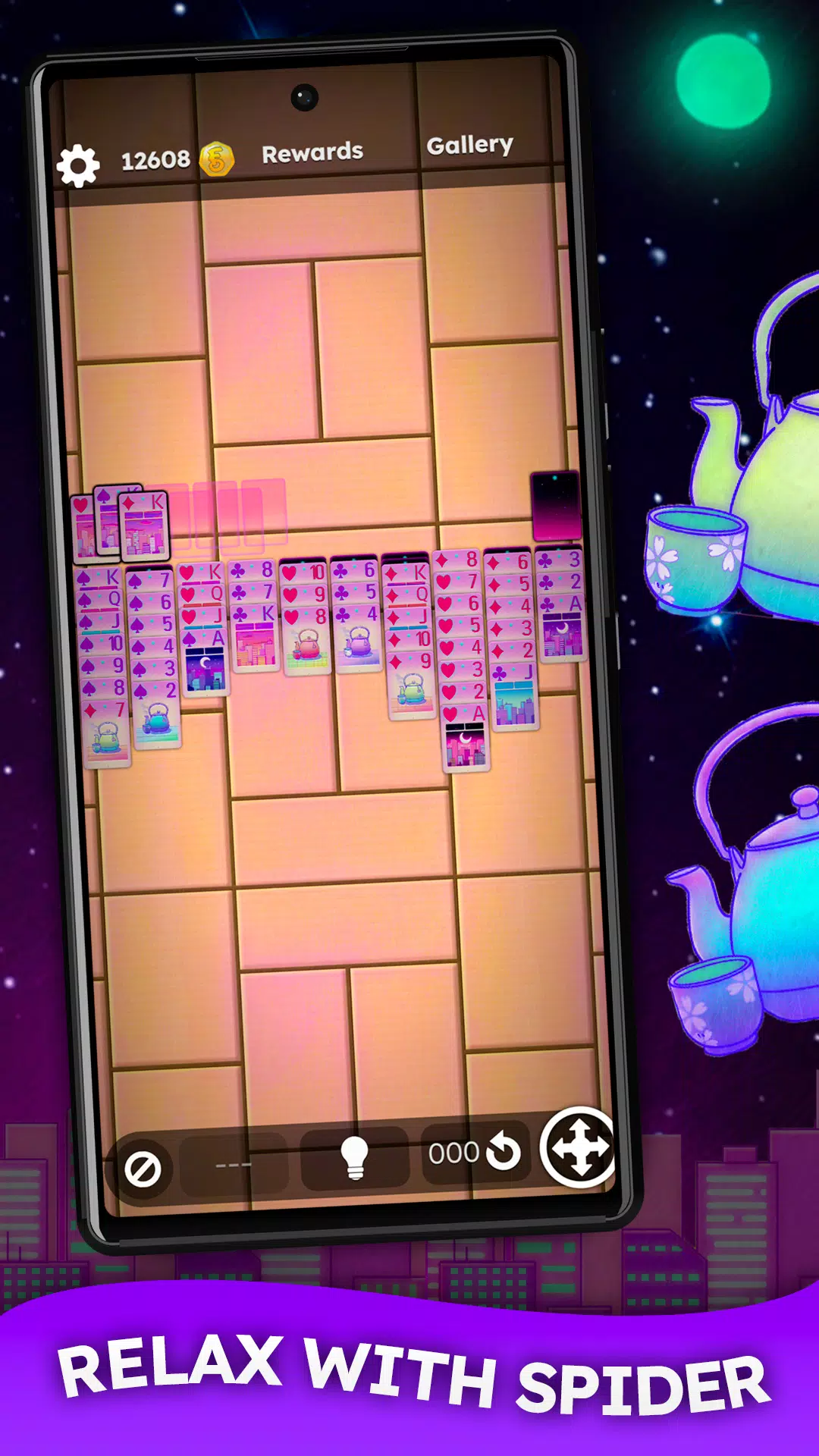 FLICK SOLITAIRE - Cozy Cards应用截图第2张