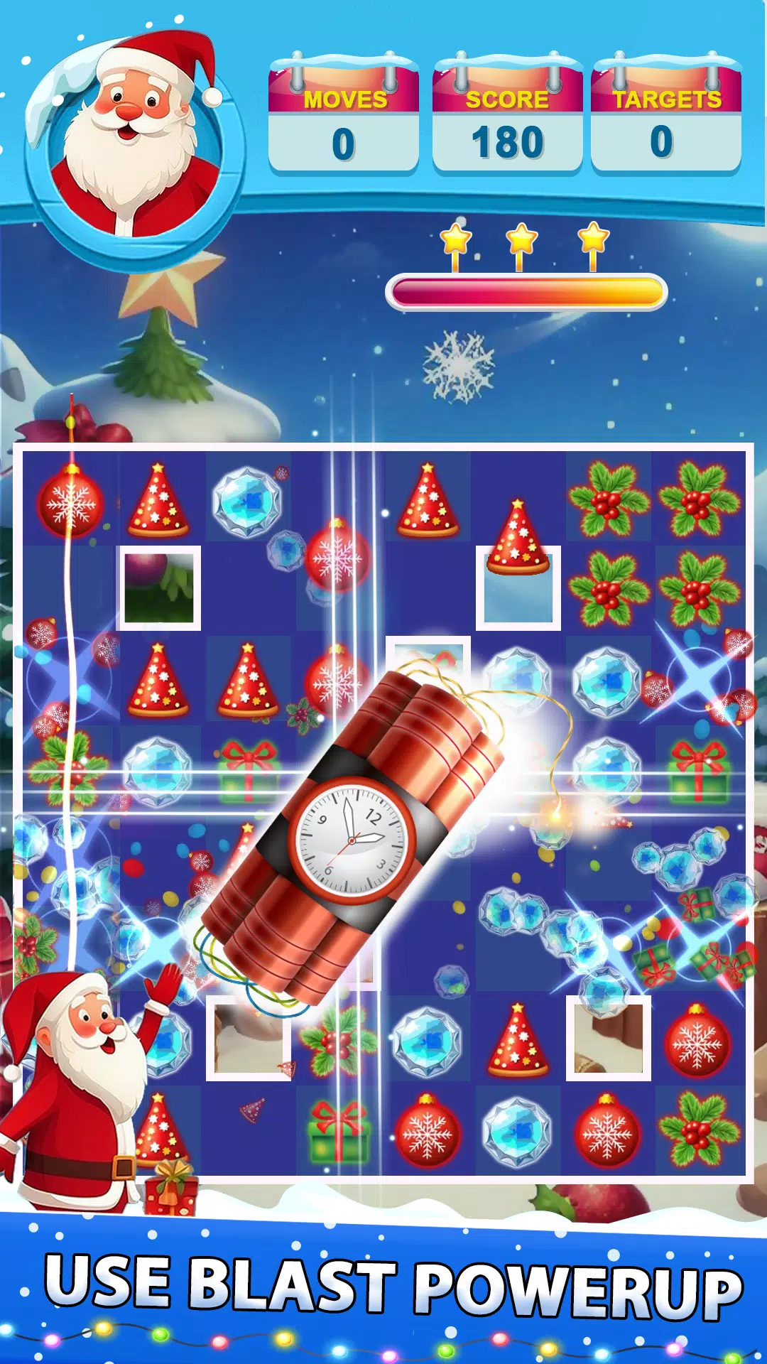 Santa Match Adventure Captura de pantalla 2