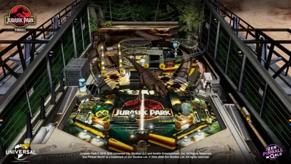 Zen Pinball Unveils Six New Tables Inspired by Iconic Films like Jurassic Park