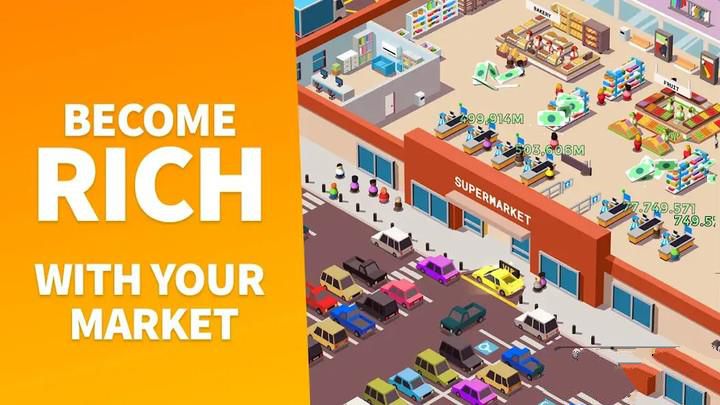 Idle Supermarket Tycoon Tiny Shop Game应用截图第1张