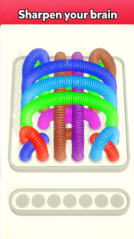 Slinky Jam 3D - Sort puzzle स्क्रीनशॉट 1