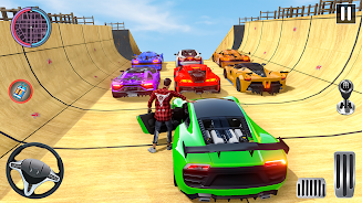 Crazy Car Stunt: Car Games Captura de tela 1