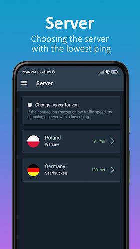 Nomad VPN Capture d'écran 2