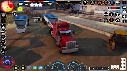 American Cargo Truck Games Sim स्क्रीनशॉट 1