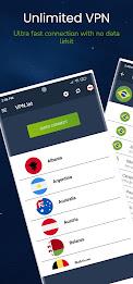 VPN Lat: Unlimited Proxy Captura de pantalla 1