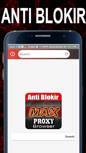 MAX-Proxy Browser Anti Blokir Captura de pantalla 2