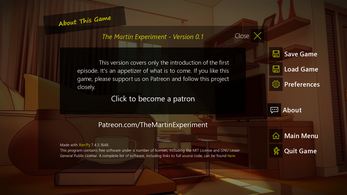 The Martin Experiment - Teaser Version应用截图第1张