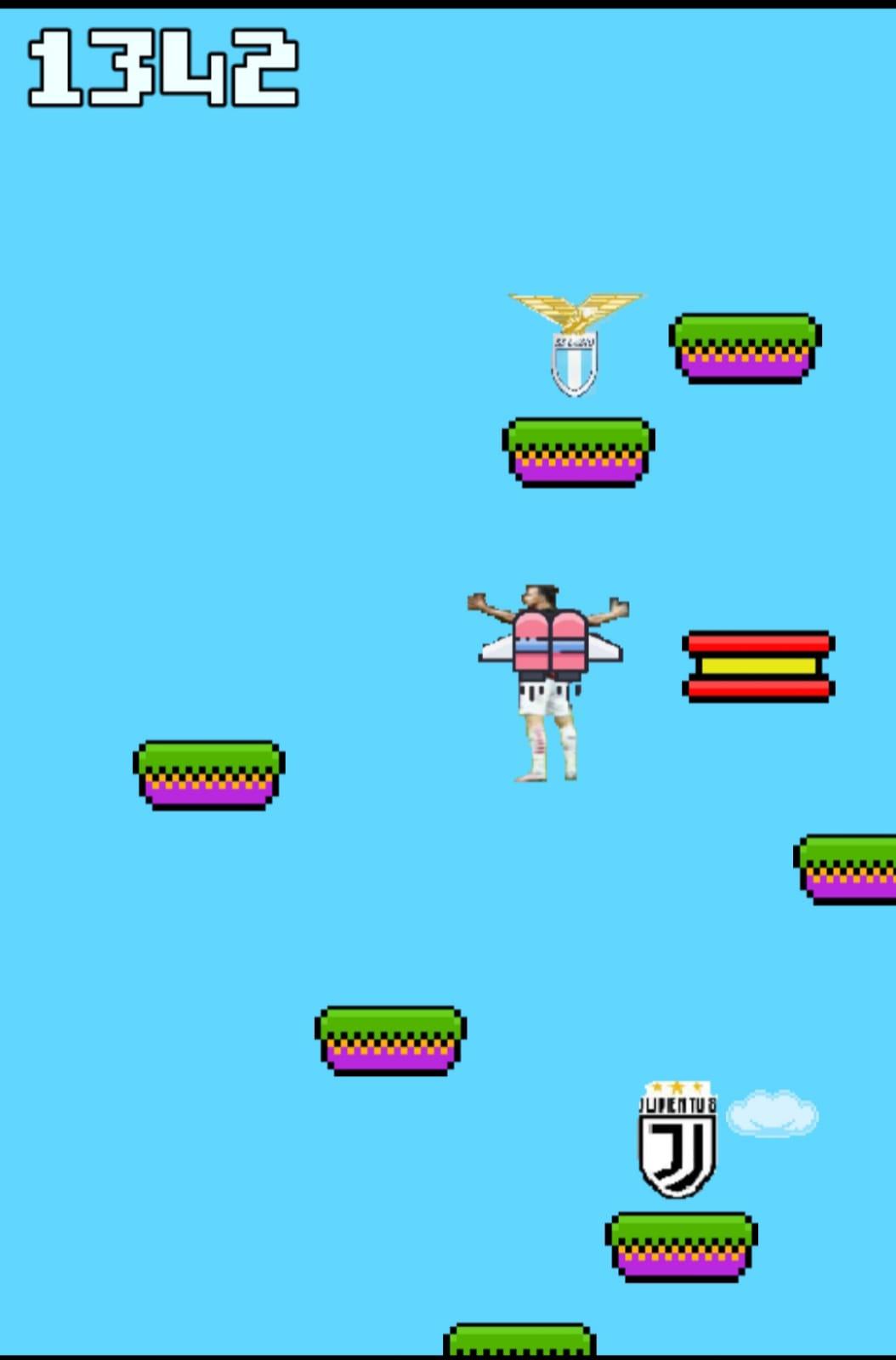 Doodle Zlatan Ibrahimovic Jump Screenshot 3