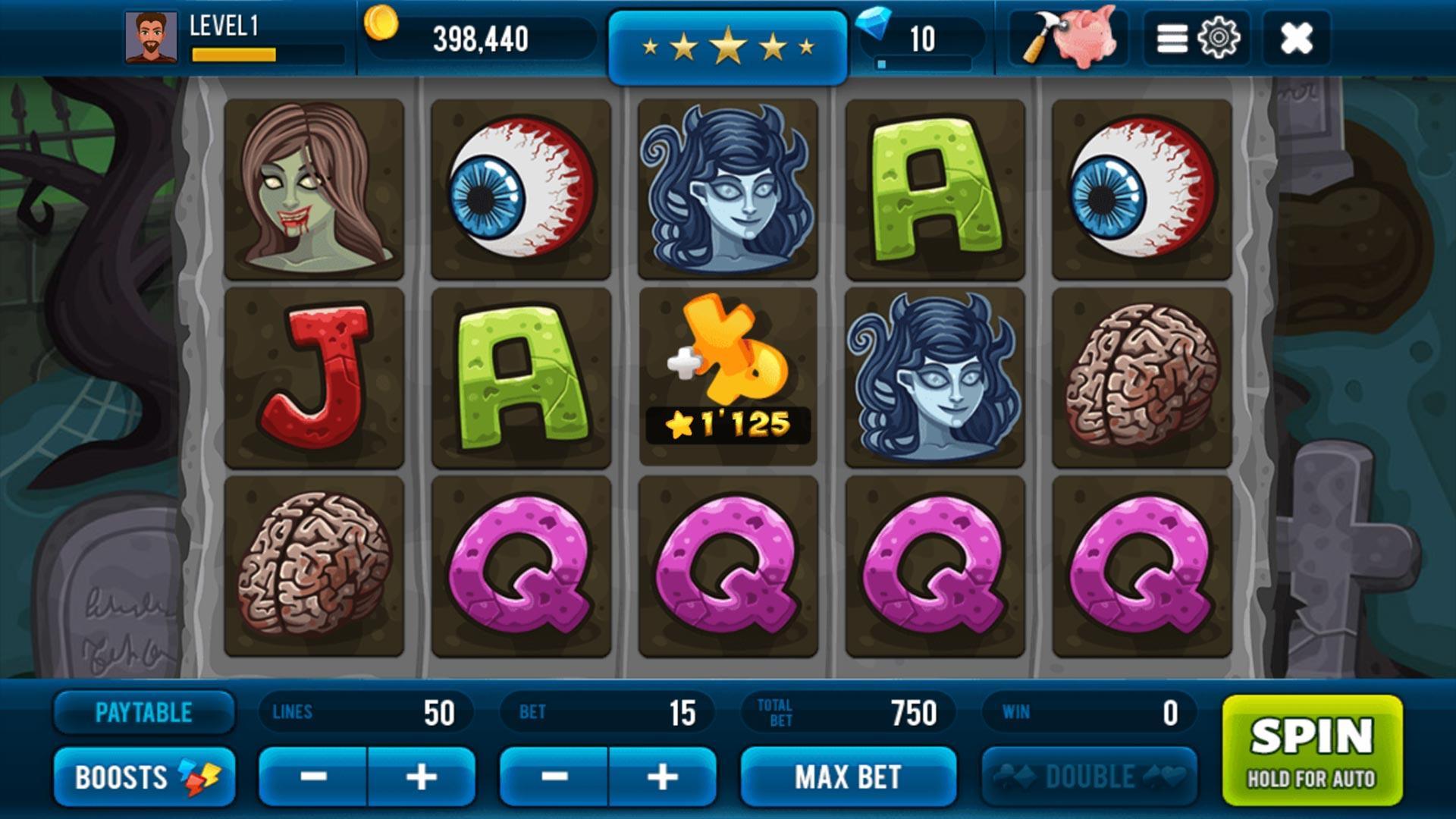 Zombie Casino Slot Machine应用截图第2张