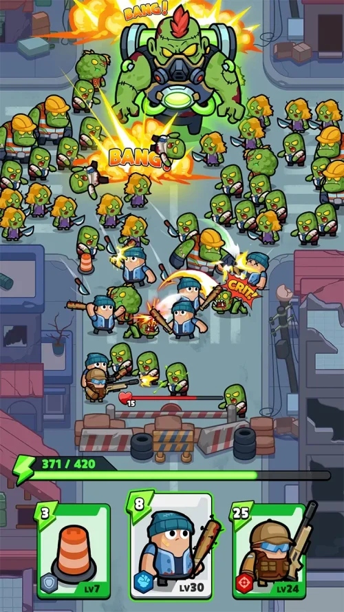 Zombie City: Attack Army स्क्रीनशॉट 3