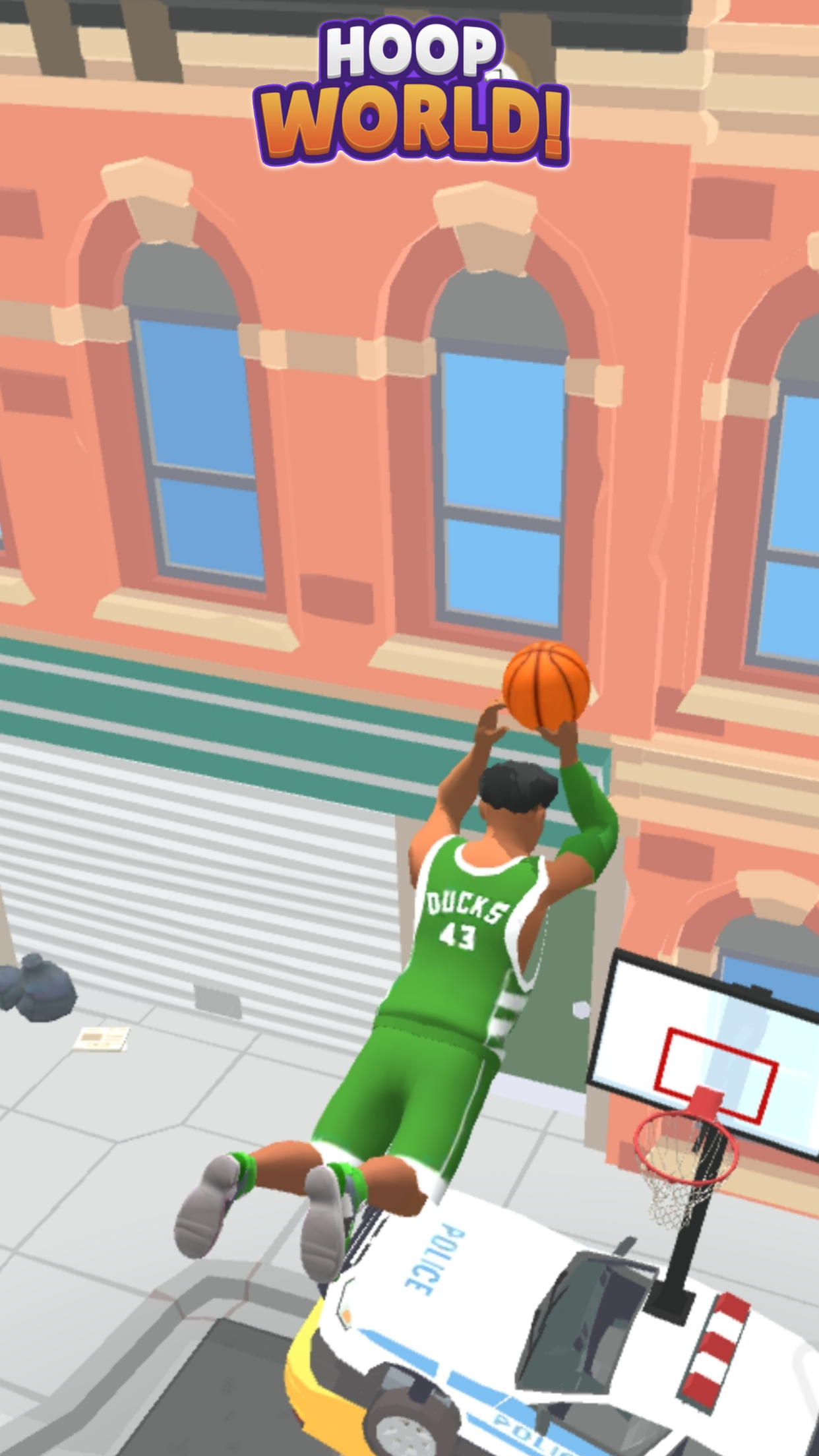 Hoop World: Flip Dunk Game 3D應用截圖第2張