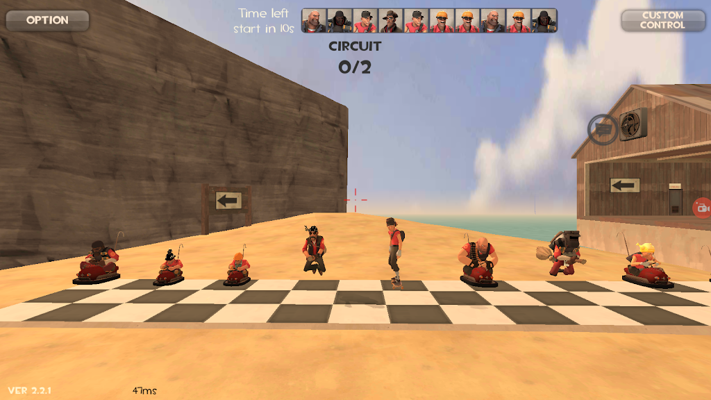 Team Kart Fortress TF2 Mobile Captura de tela 3