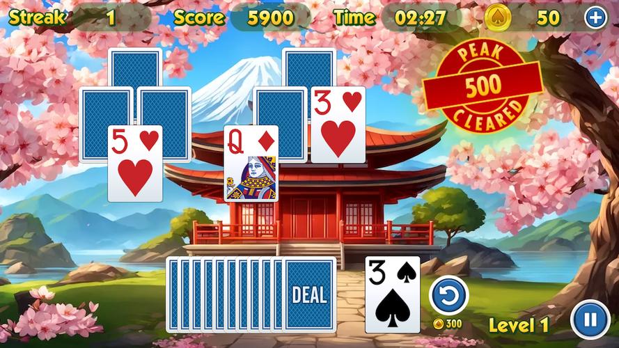 TriPeaks Solitaire Challenge應用截圖第3張