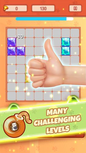 Block Puzzle Jewel Crystal Cat應用截圖第1張