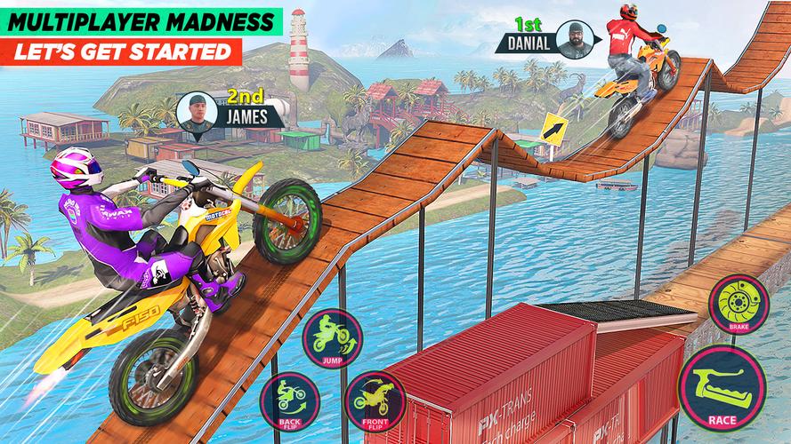 Bike Stunt Game: Tricks Master Captura de pantalla 1