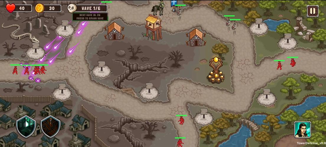 Vulcan's Tower Defense 스크린샷 4