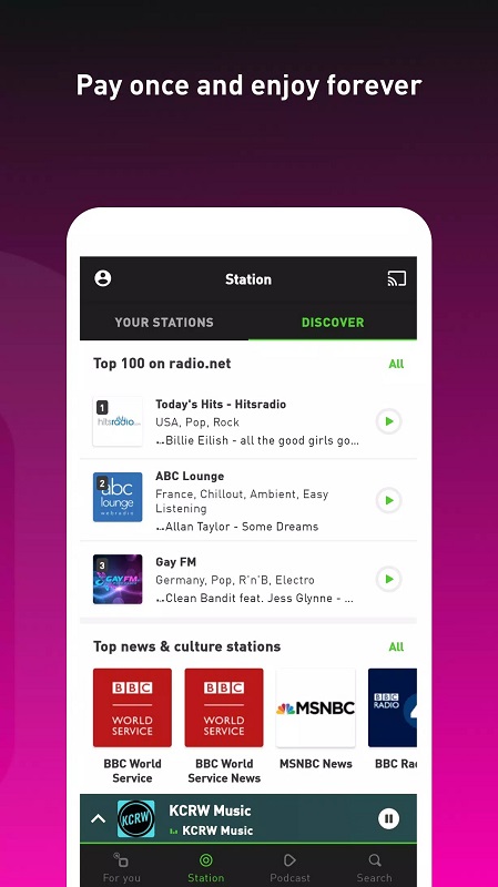 radio.net PRIME Screenshot 2