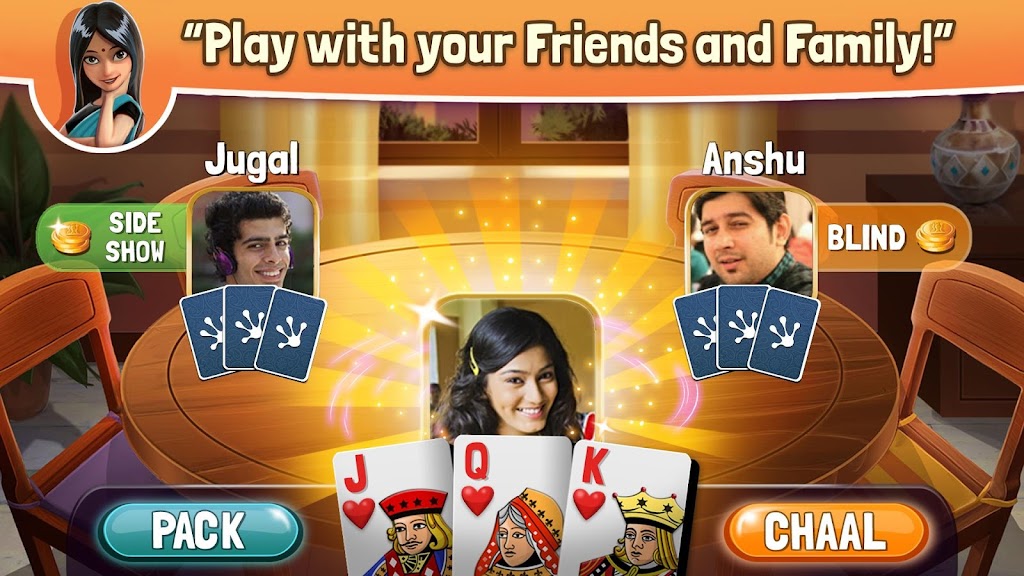 Teen Patti Home Captura de tela 1
