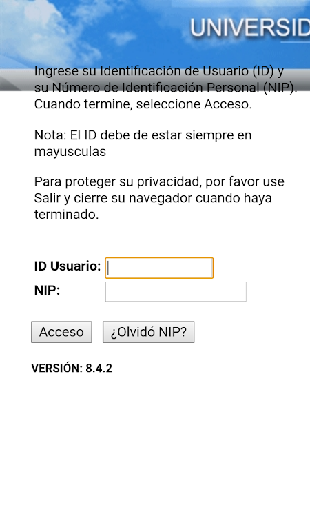 Autoservicio UASD應用截圖第2張