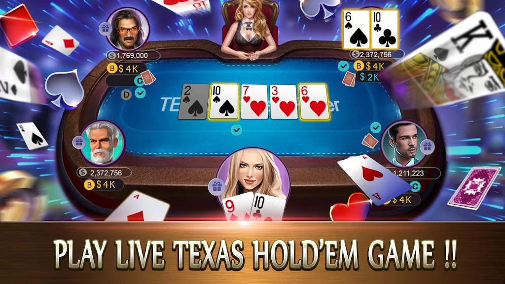 Poker Tycoon - Texas Hold’em Poker Casino Game स्क्रीनशॉट 3